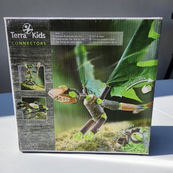HABA Terra Kids Connectors Backyard Nature Craft Kit STEM ENGINEERING Toy NEW Mo - Picture 9 of 16